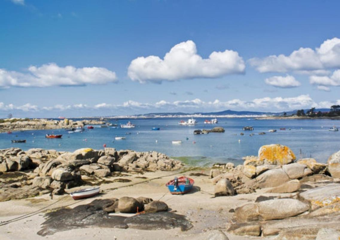 Apartamento El Rincon De Elia, Haz Realidad Tu Sueno De Vivir Con Vistas Al Mar Villanueva De Arosa Esterno foto