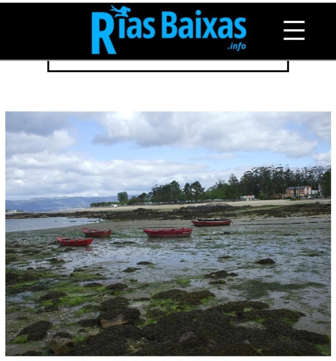 Apartamento El Rincon De Elia, Haz Realidad Tu Sueno De Vivir Con Vistas Al Mar Villanueva De Arosa Esterno foto