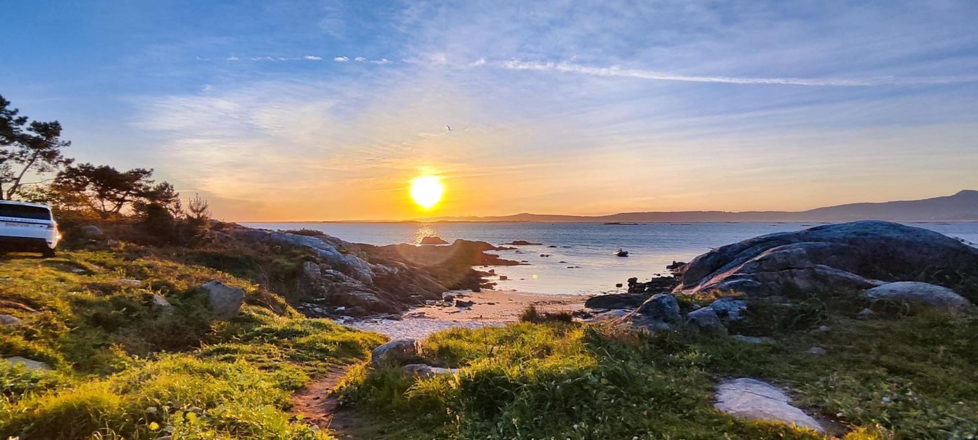 Apartamento El Rincon De Elia, Haz Realidad Tu Sueno De Vivir Con Vistas Al Mar Villanueva De Arosa Esterno foto